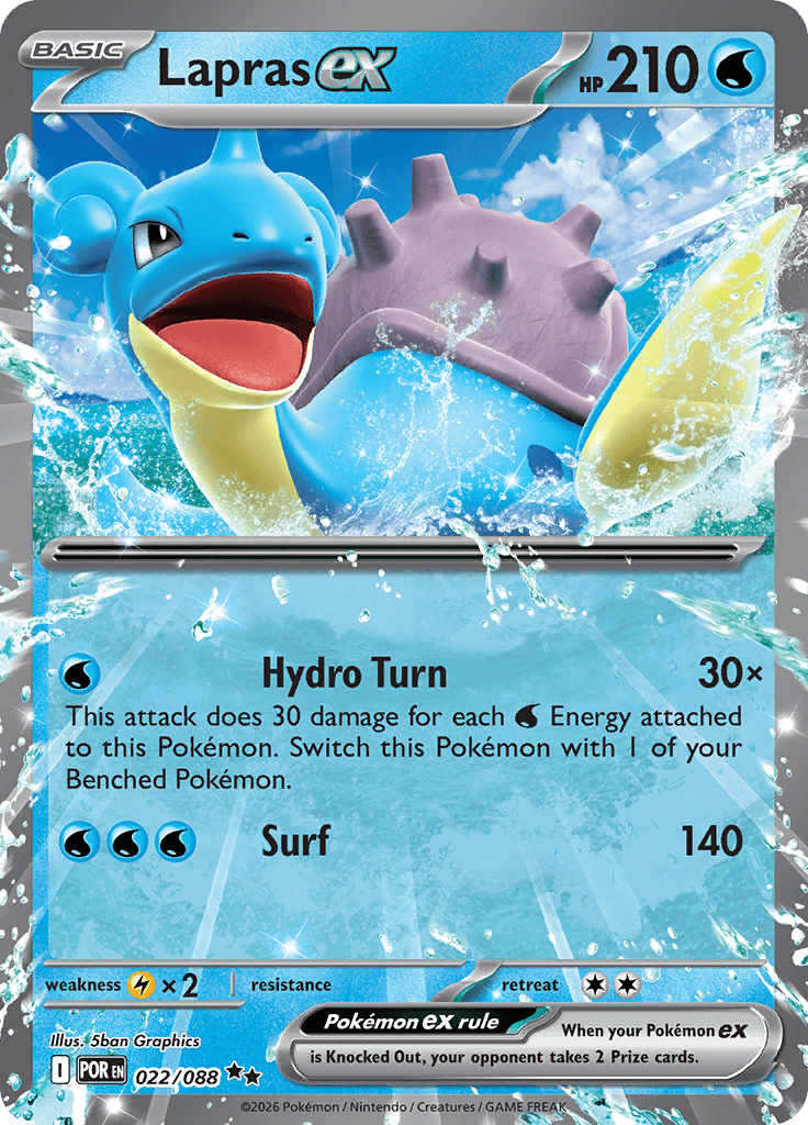 Lapras Ex 022/088