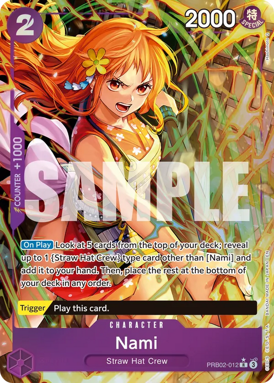 Nami (Alternate Art) PRB02-012
