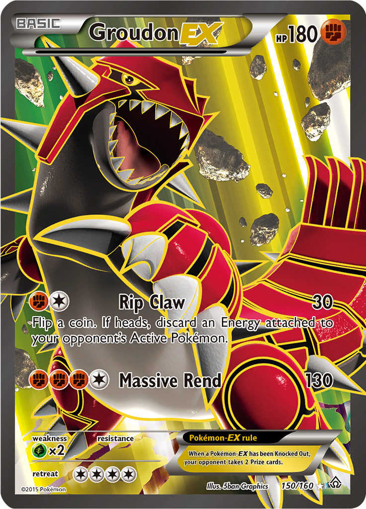 Groudon EX 150/160