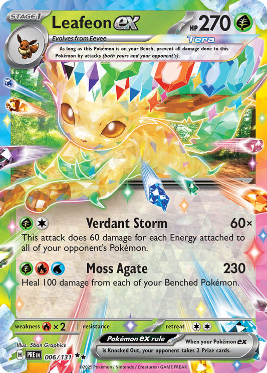 Leafeon Ex 006/131
