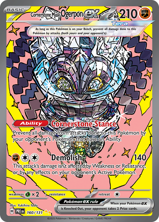 Cornerstone Mask Ogerpon Ex 160/131
