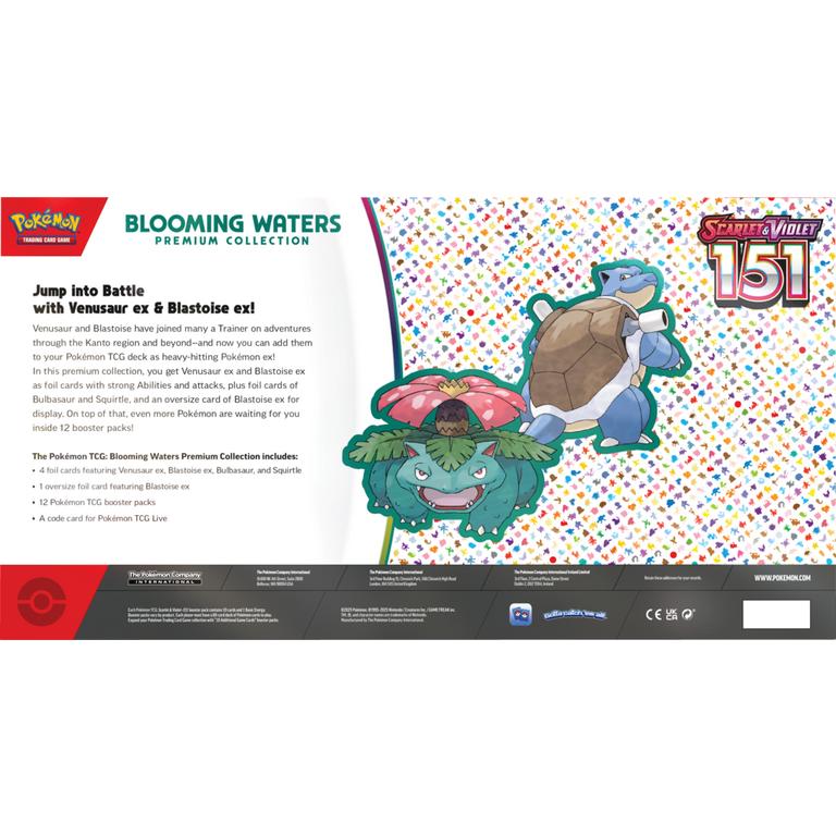 Blooming Waters 151 | Caja Blastoise Ex