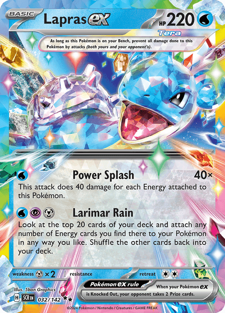 Lapras Ex 032/142