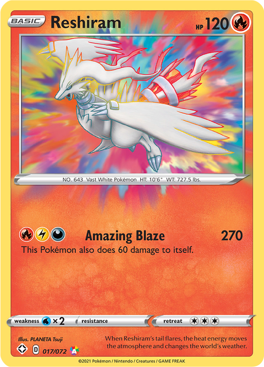 Reshiram 017/072
