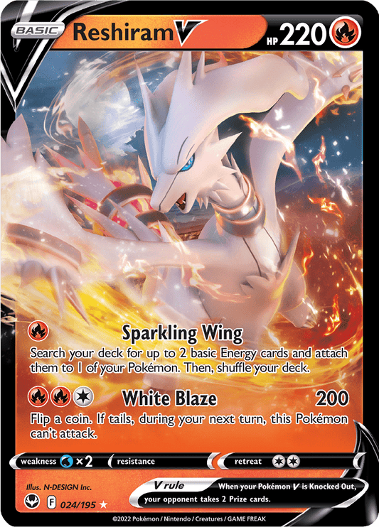 Reshiram V - 024/195
