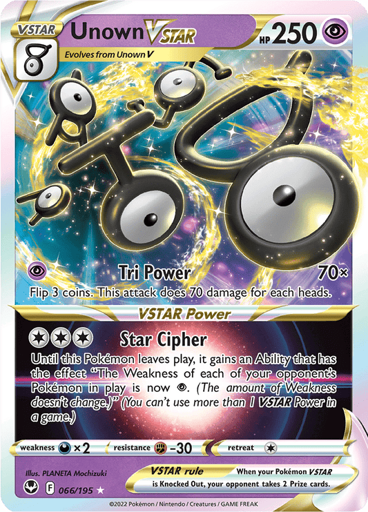 Unown VSTAR - 066/195