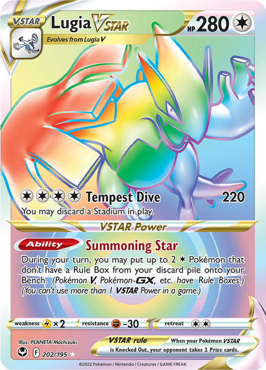Lugia VSTAR 202/195