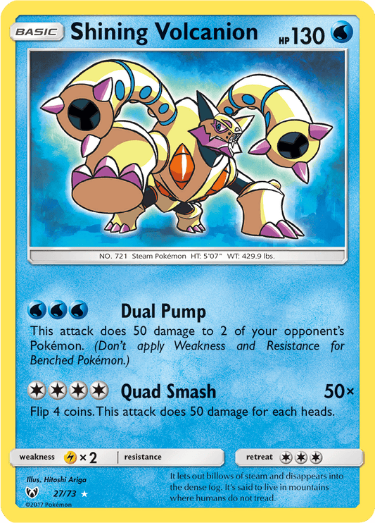 Shining Volcanion 27/73