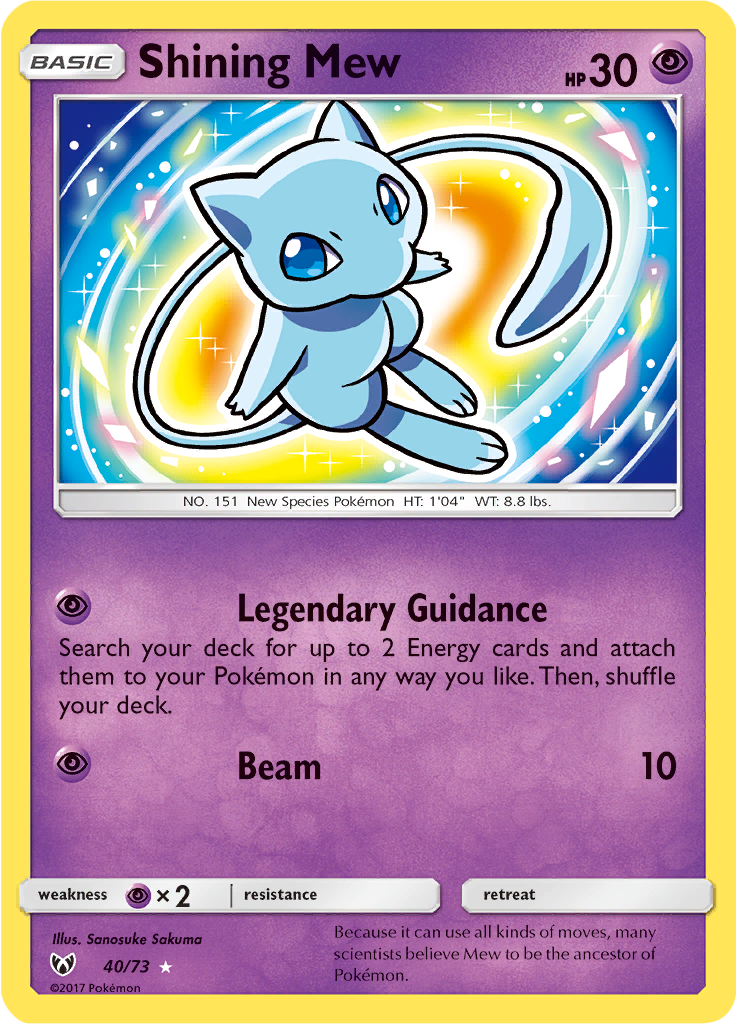 Shining Mew 40/73 (Nota 8) LGS