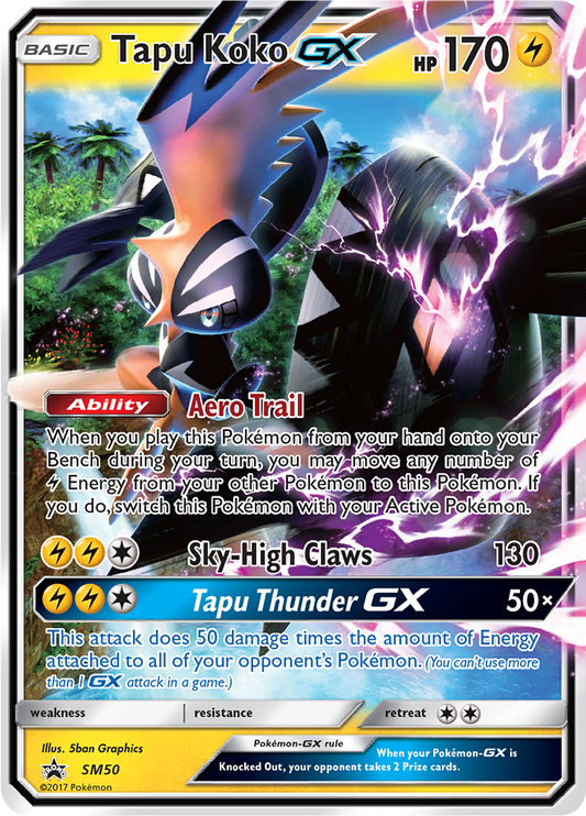 Tapu Koko GX SM50