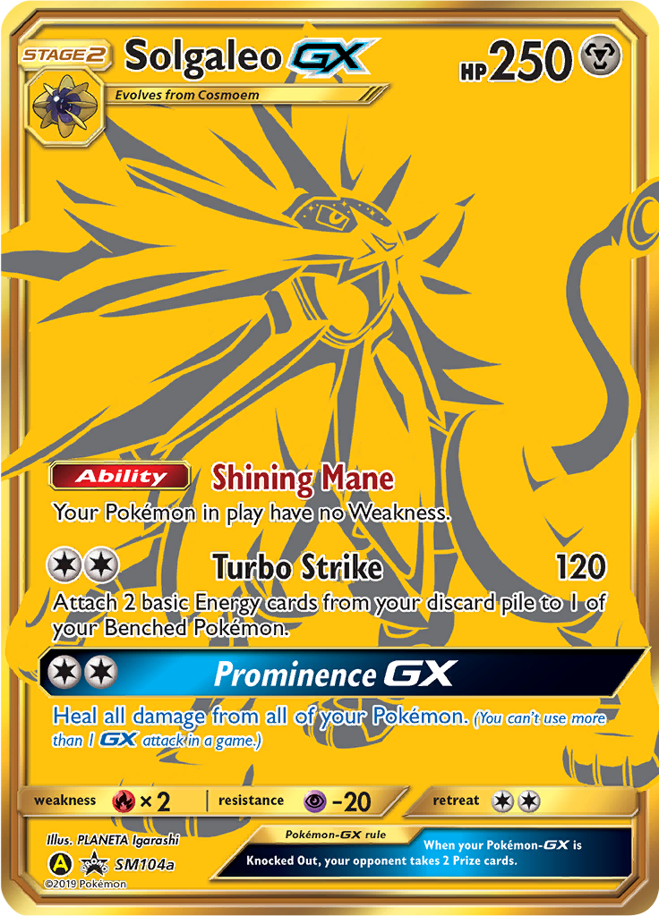 Solgaleo GX - SM104a