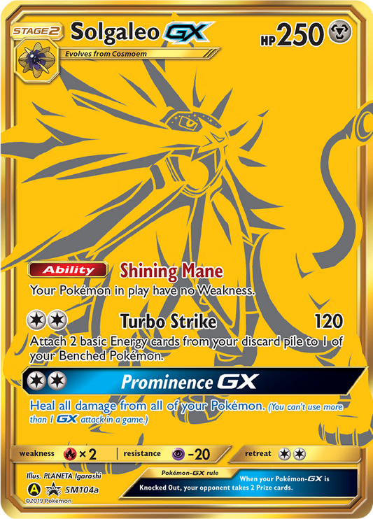 Solgaleo GX - SM104a
