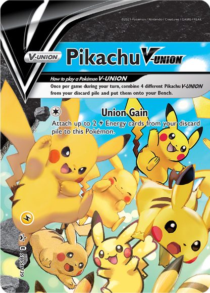 Pikachu V-Union [Set of 4] SWSH140