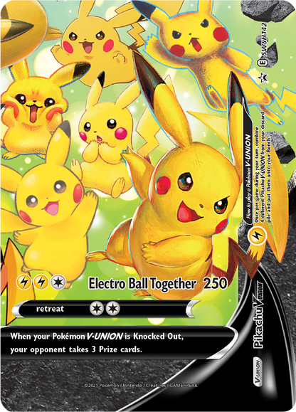 Pikachu V-Union [Set of 4] SWSH140