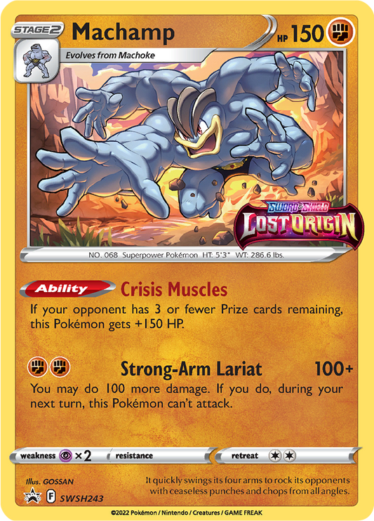 Machamp - SWSH243 Deck/Mazo (Prerelease)