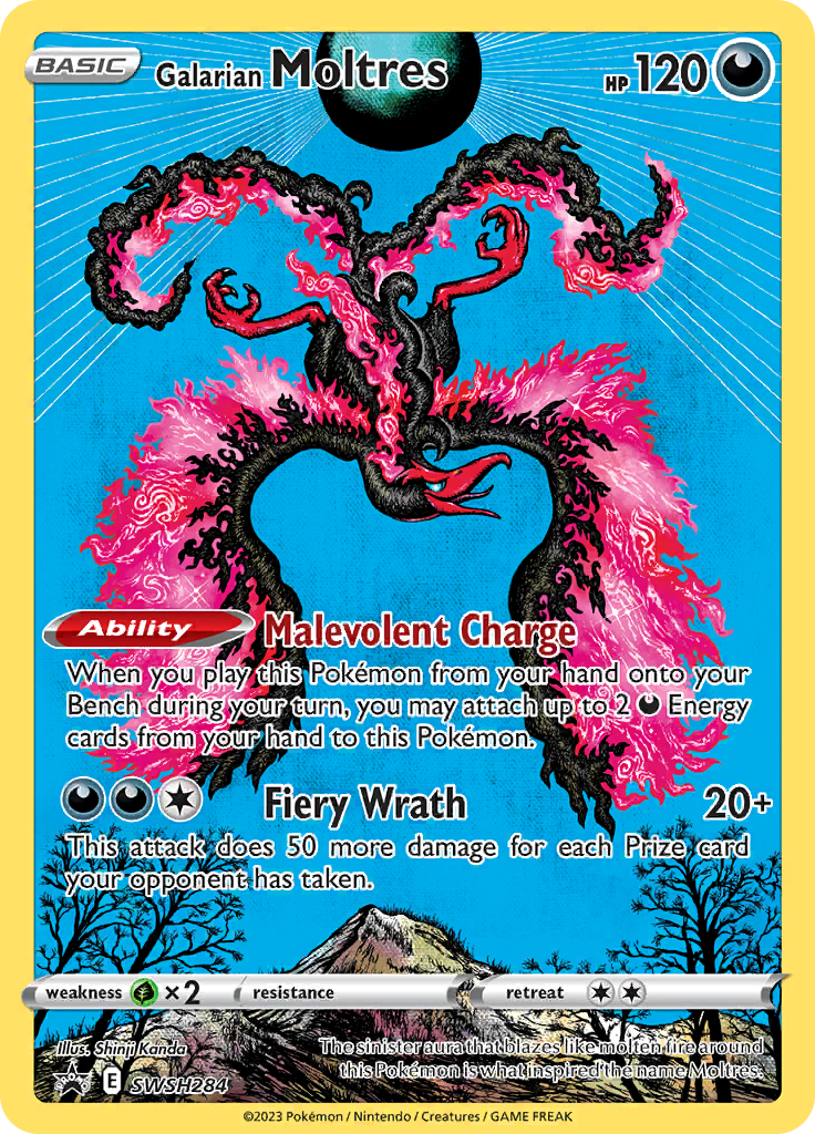 Galarian Moltres SWSH284