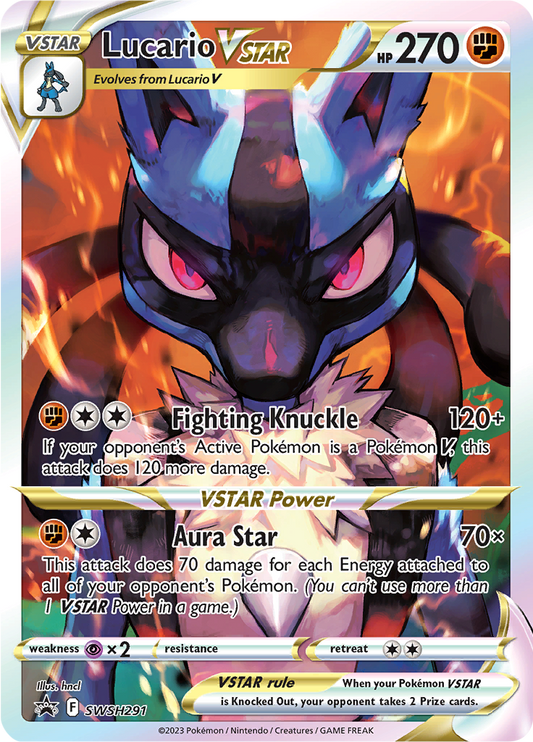Lucario Vstar SWSH291