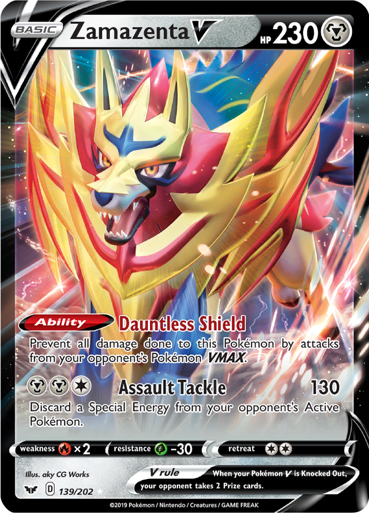 Zamazenta V - SWSH01