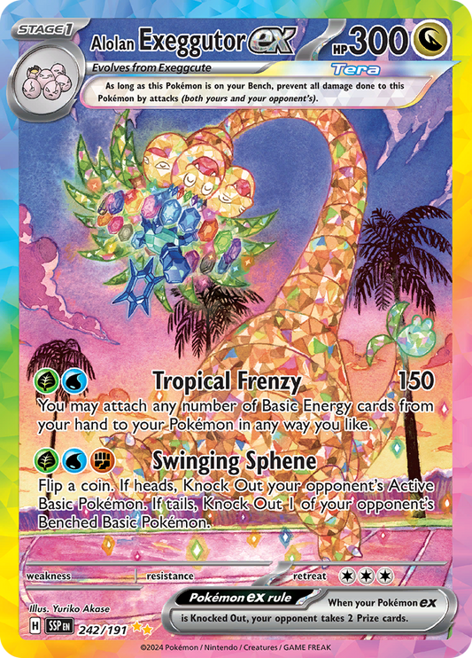 Alolan Exeggutor Ex - 242/191