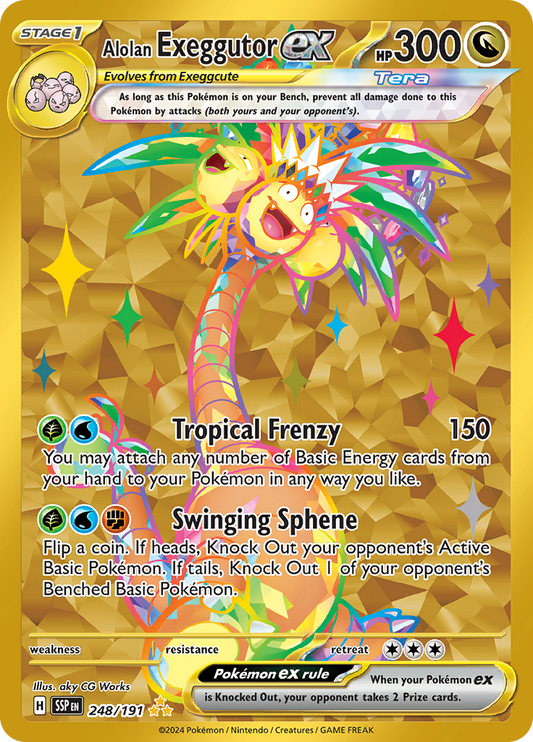 Alolan Exeggutor Ex 248/191
