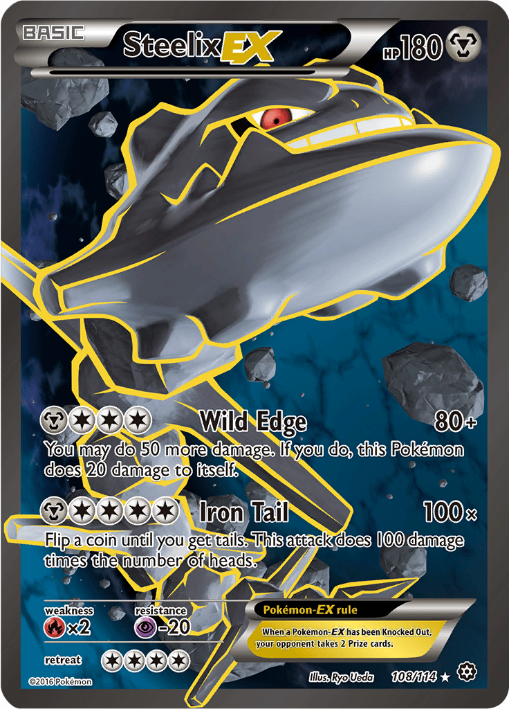 Steelix EX (Full Art) 108/114
