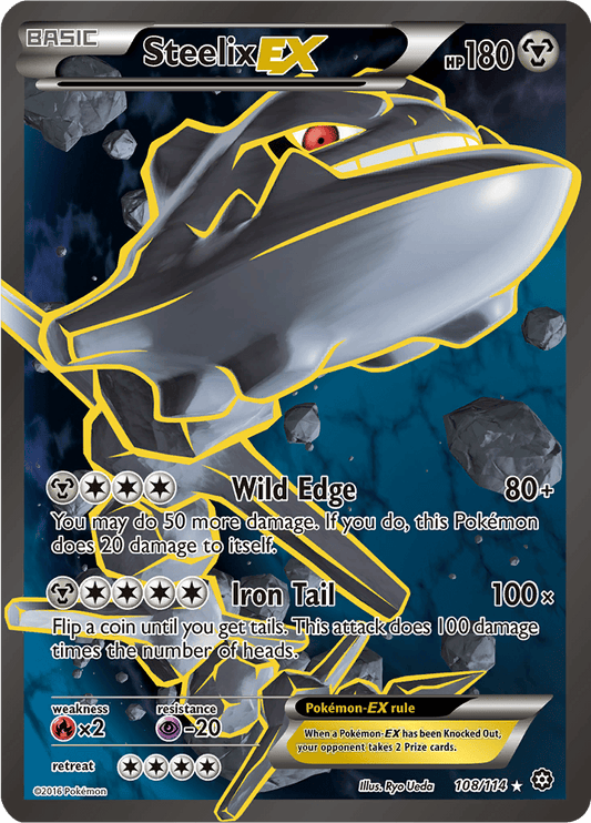Steelix EX (Full Art) 108/114