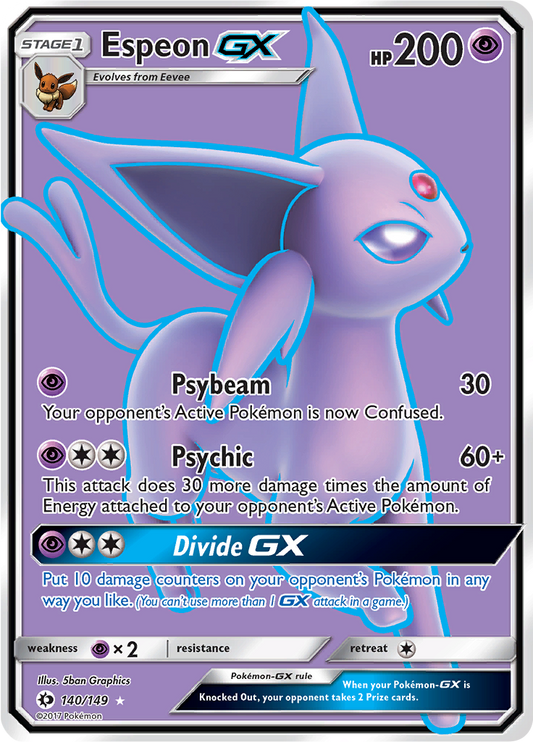 Espeon GX (Full Art) 140/149