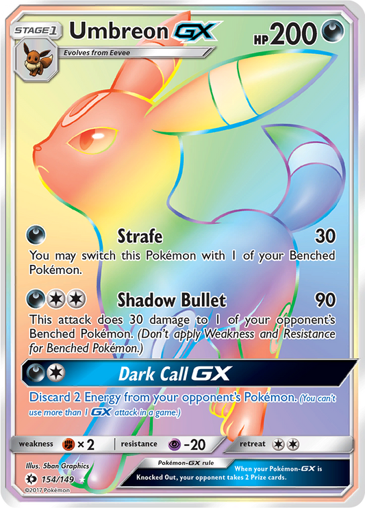 Umbreon GX (Secret) 154/149