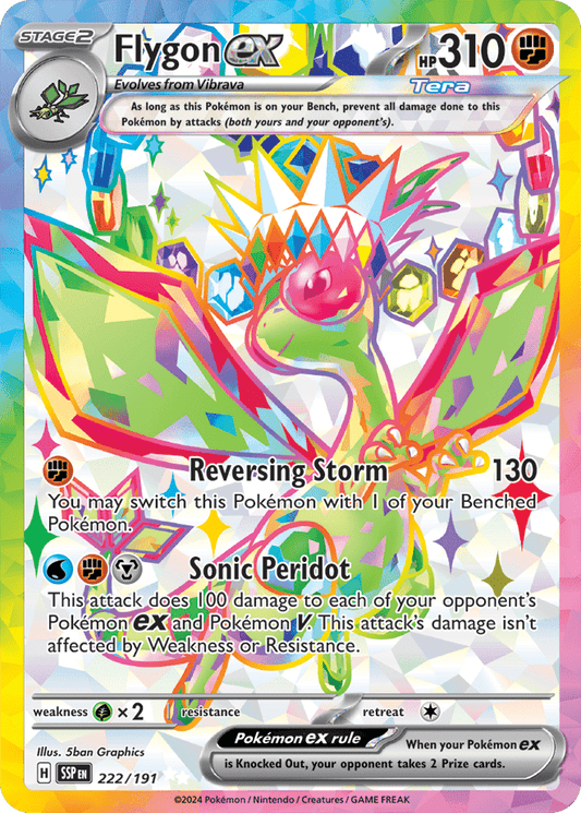 Flygon Ex - 222/191