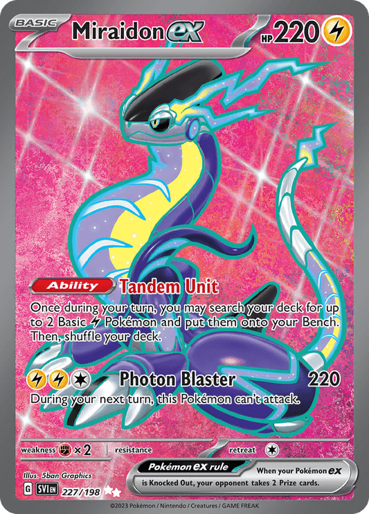 Miraidon Ex 227/198