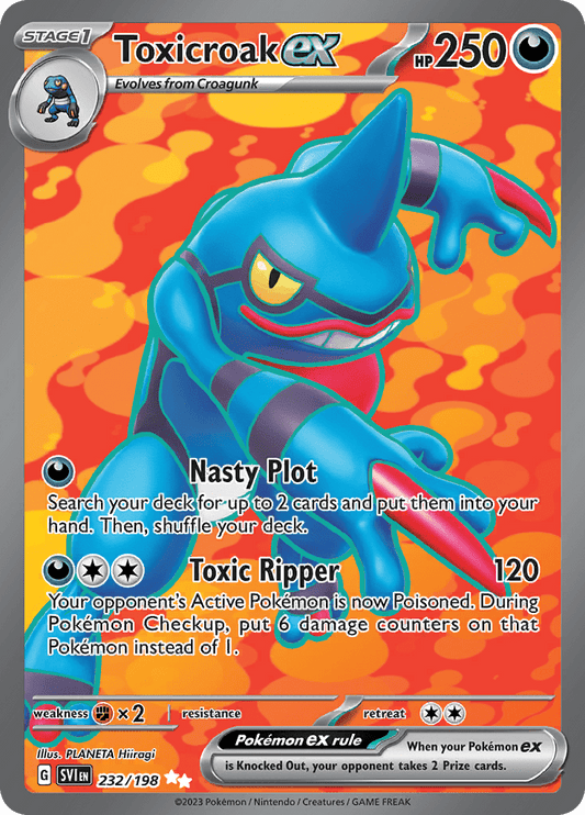 Toxicroak Ex 232/198