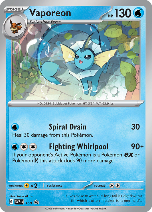 Vaporeon Svp168