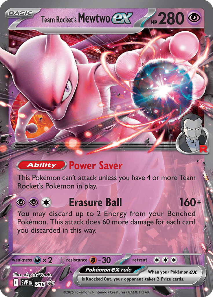 Team Rocket's Mewtwo Ex