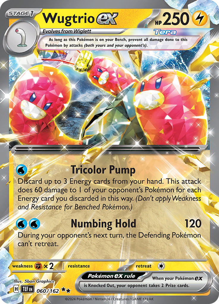 Wugtrio Ex 060/162