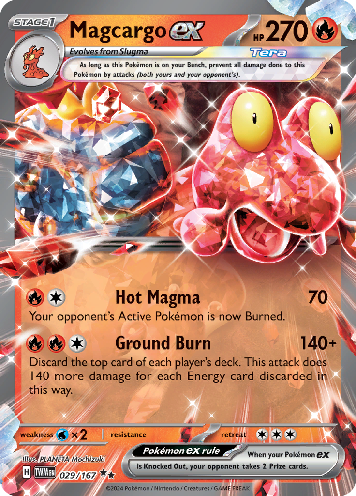Magcargo Ex 029/167