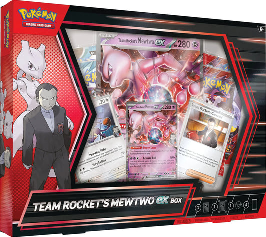 Mewtwo Ex Box Pokemon TCG: Team Rocket’s [Preventa]