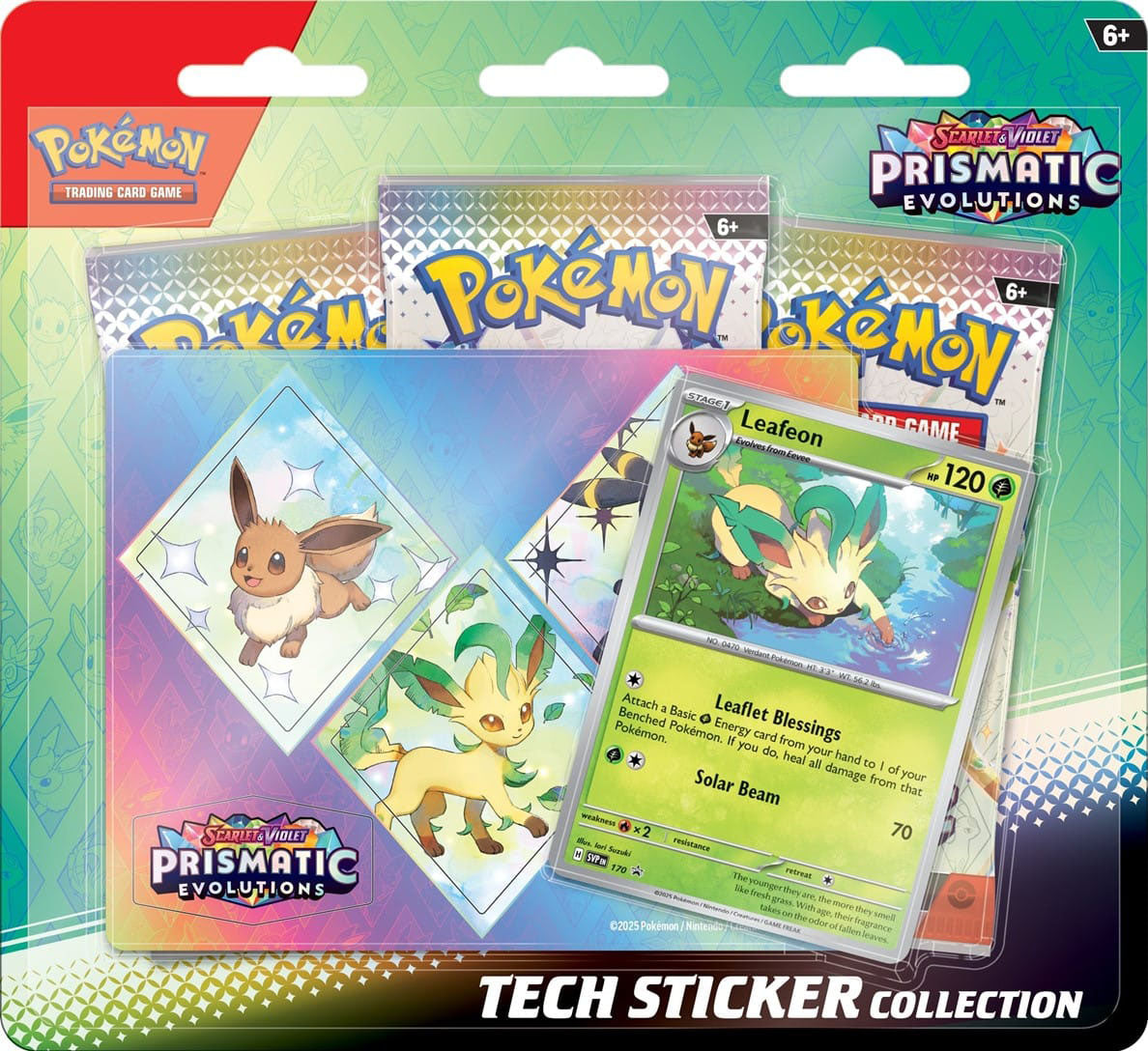 Prismatic Evolutions Tech Sticker Box Prismatic Evolutions