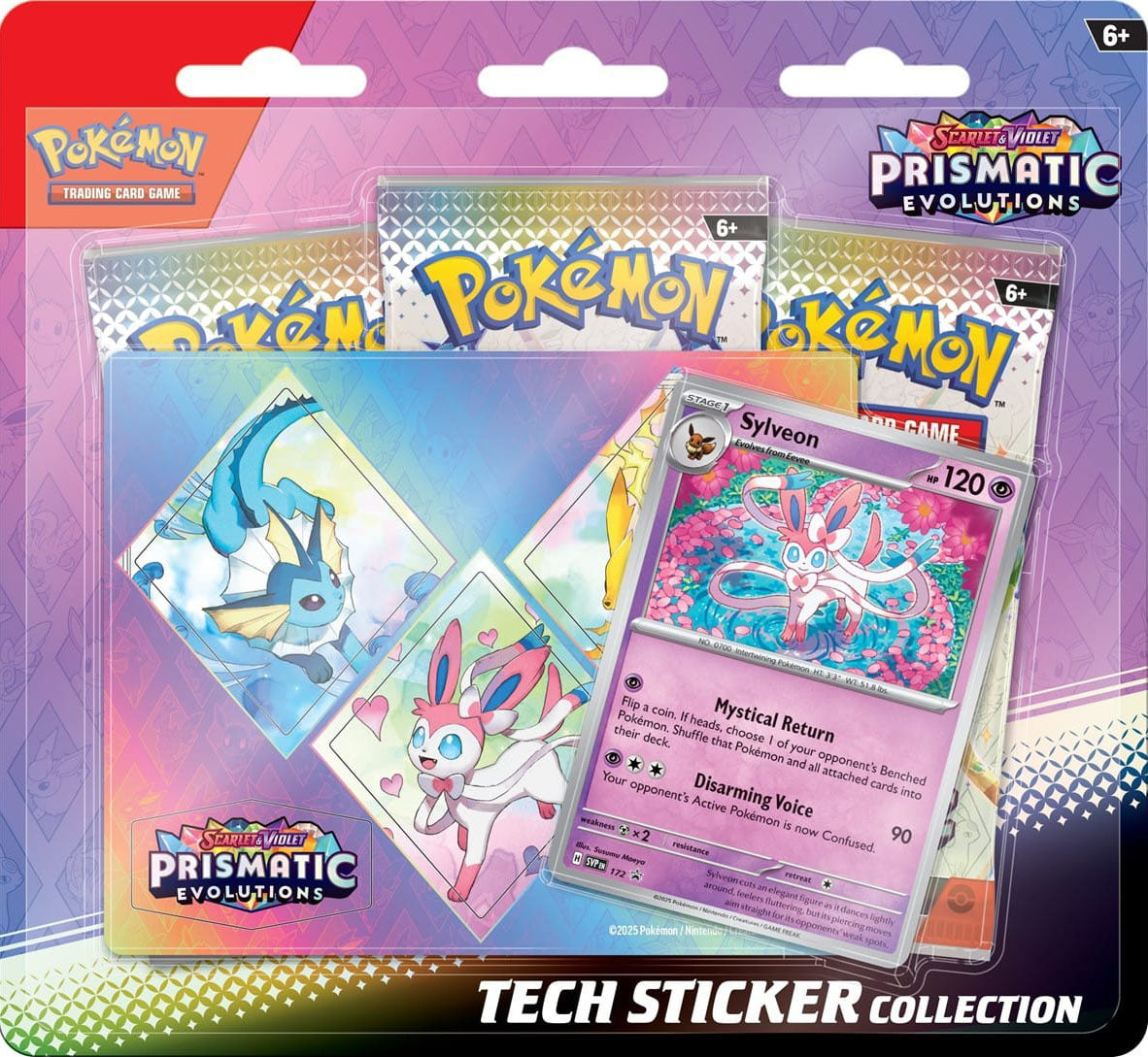 Prismatic Evolutions Tech Sticker Box Prismatic Evolutions
