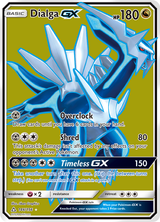 Dialga GX (Full Art) 146/156