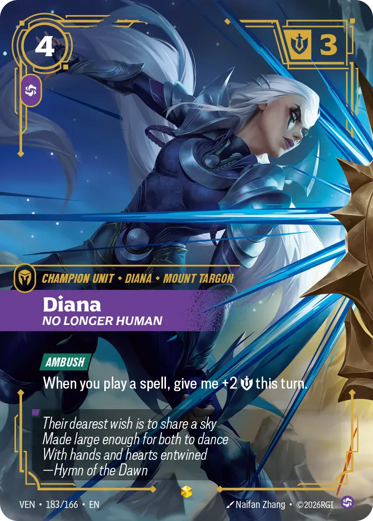 Diana - No Longer Human (Overnumbered) 183/166