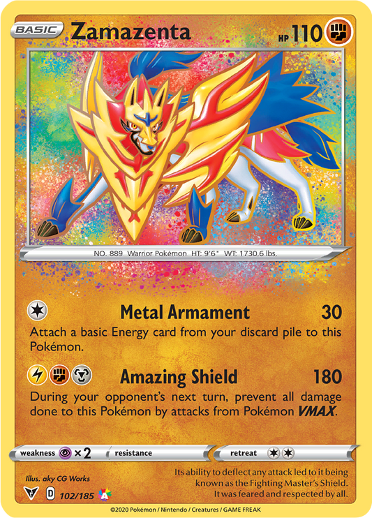 Zamazenta 102/185