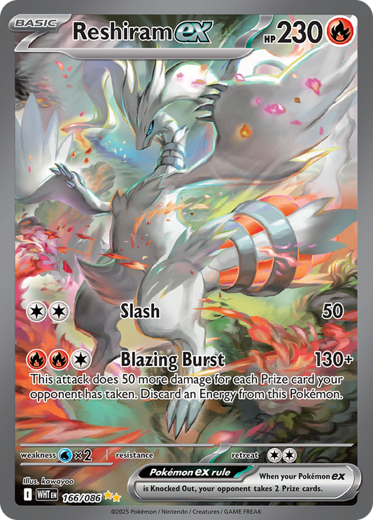 Reshiram Ex - 166/086
