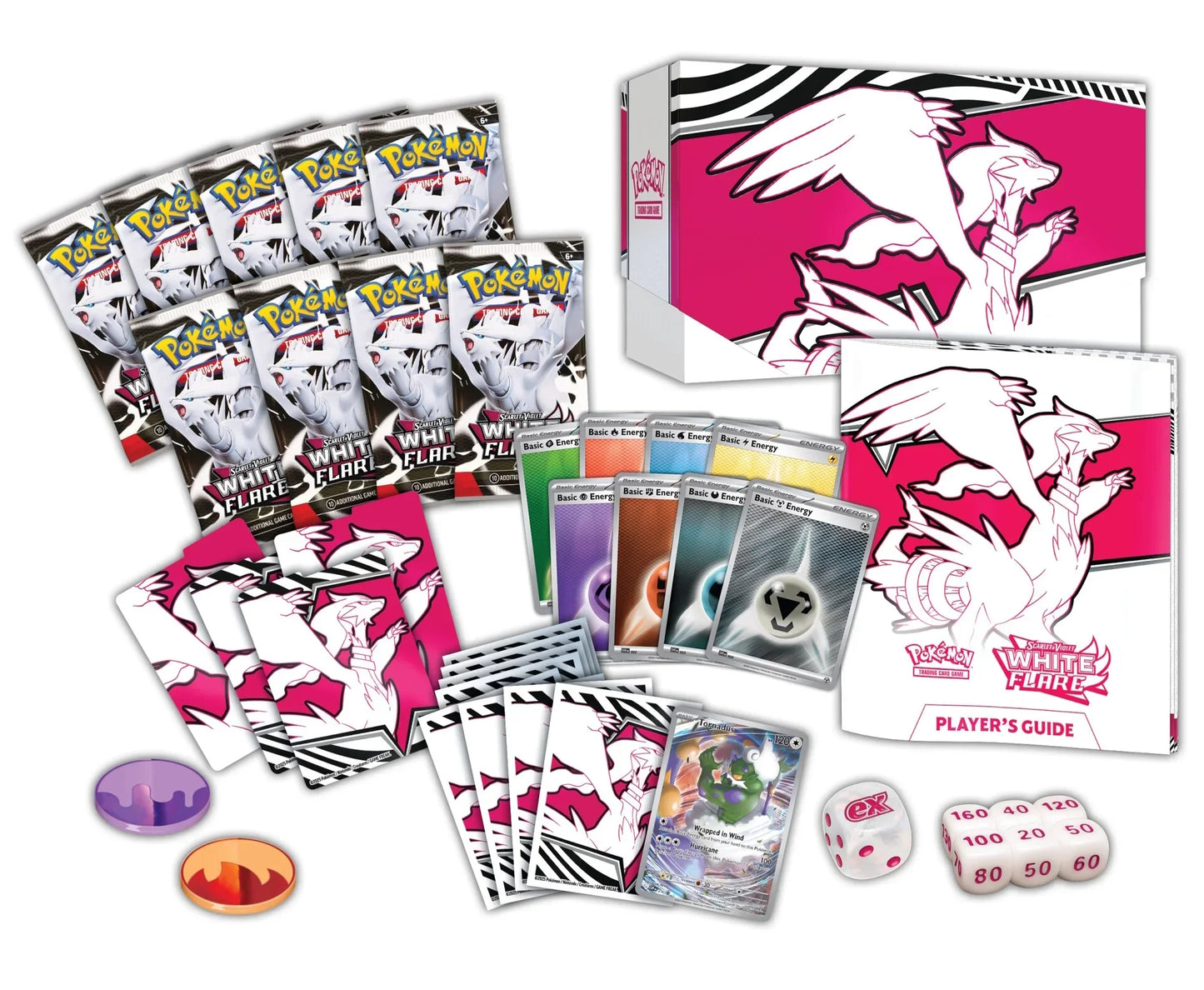 Elite Trainer Box Black Bolt y White Flare