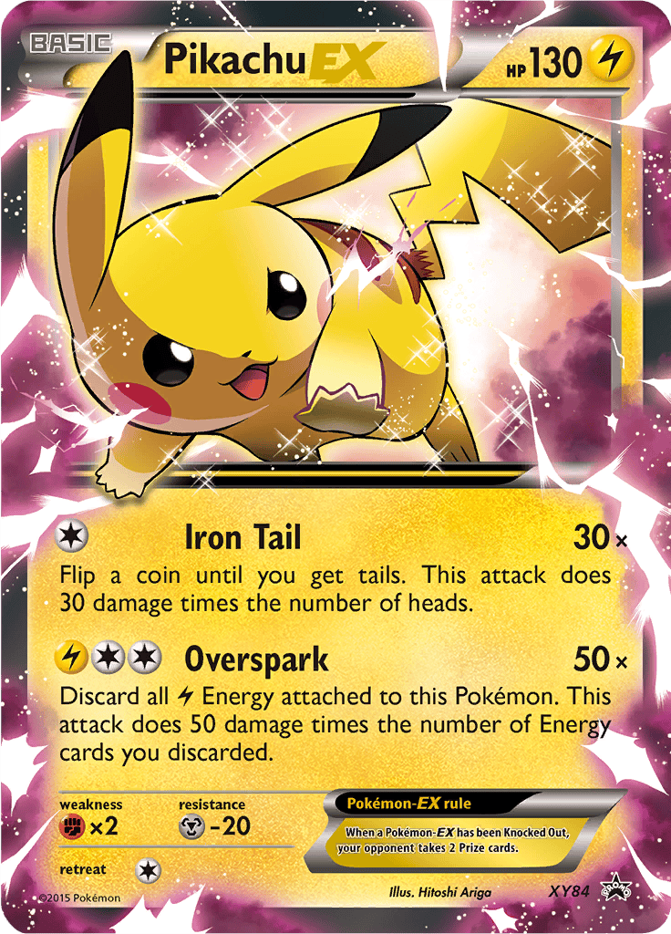 Pikachu EX - XY84