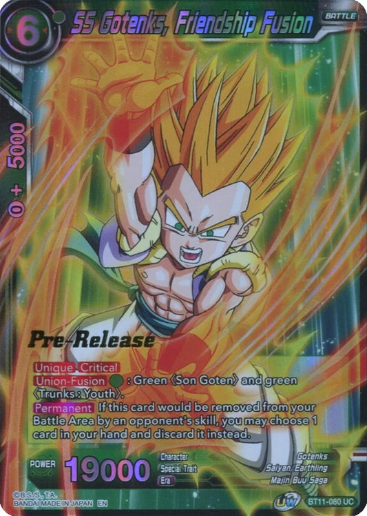 SS Gotenks, Friendship Fusion - Vermilion Bloodline Pre-Release