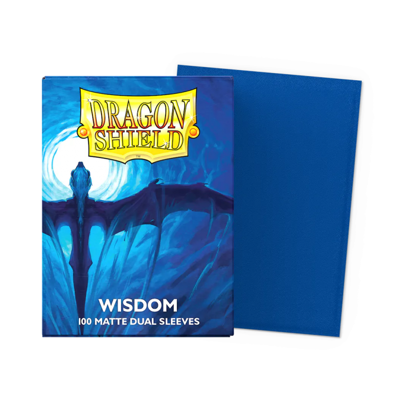 DRAGON SHIELD WISDOM SLEEVES STANDARD SIZE MATTE DUAL (100Un)