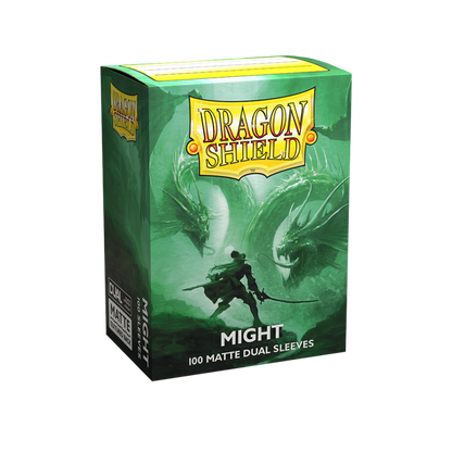 DRAGON SHIELD MIGHT SLEEVES STANDARD SIZE MATTE DUAL (100Un)