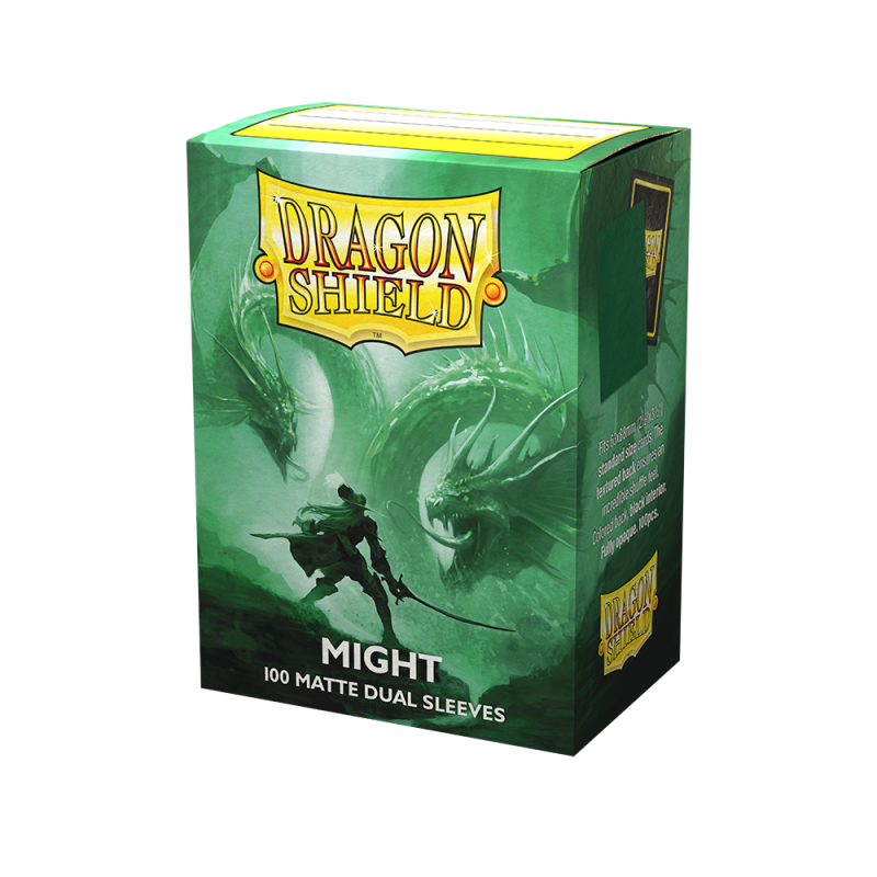 DRAGON SHIELD MIGHT SLEEVES STANDARD SIZE MATTE DUAL (100Un)