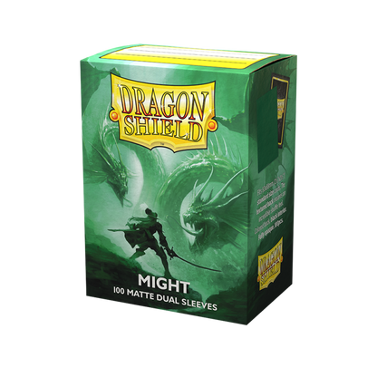 DRAGON SHIELD MIGHT SLEEVES STANDARD SIZE MATTE DUAL (100Un)