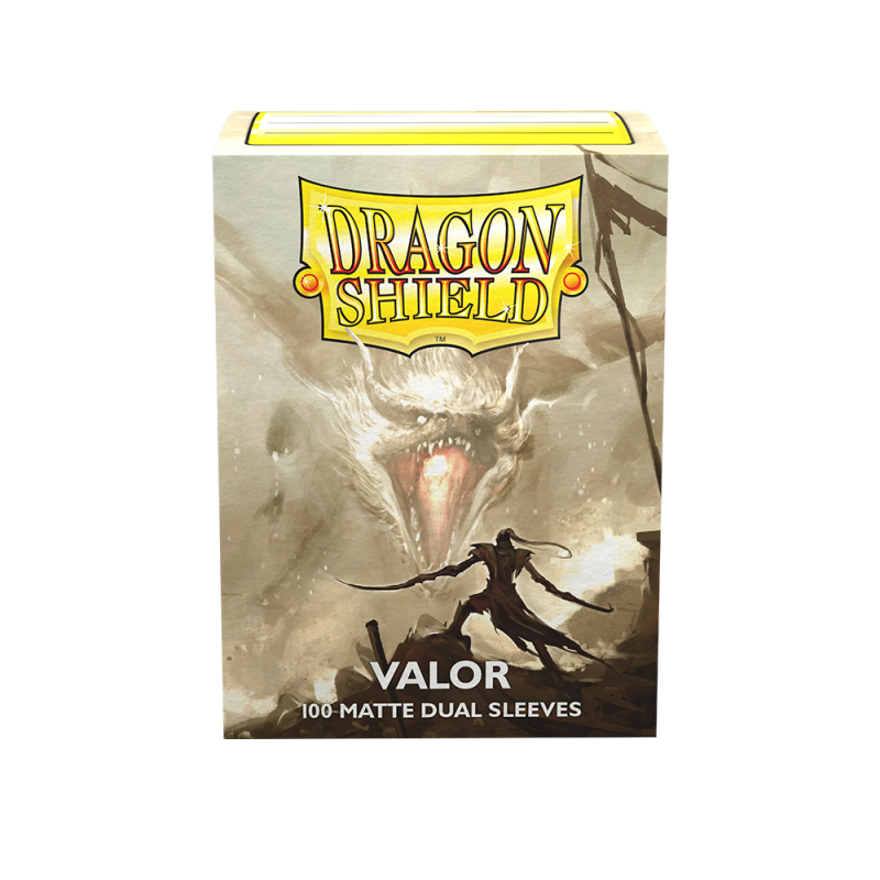 DRAGON SHIELD VALOR SLEEVES STANDARD SIZE MATTE DUAL (100Un)